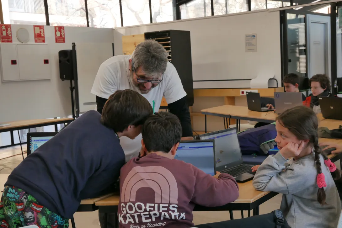Code Club al Canòdrom Barcelona